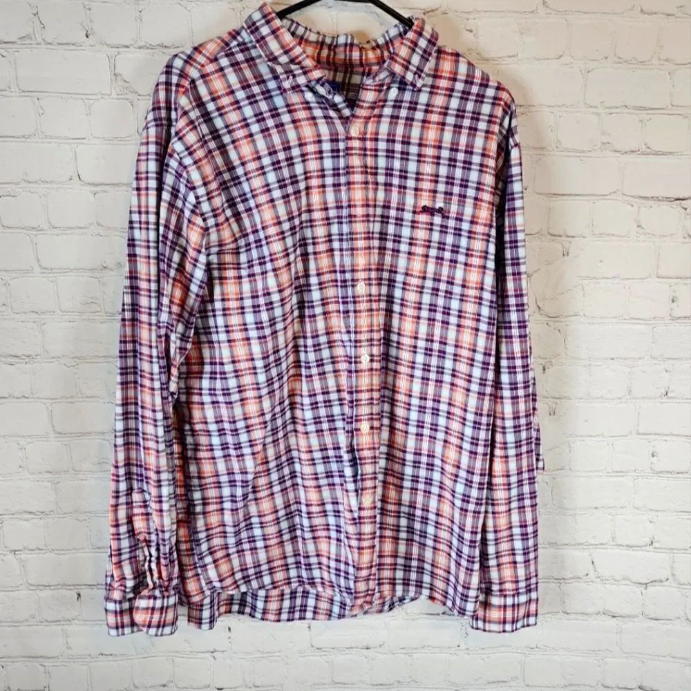 Men's Le Tigreābutton down longsleeve, sizeāXL